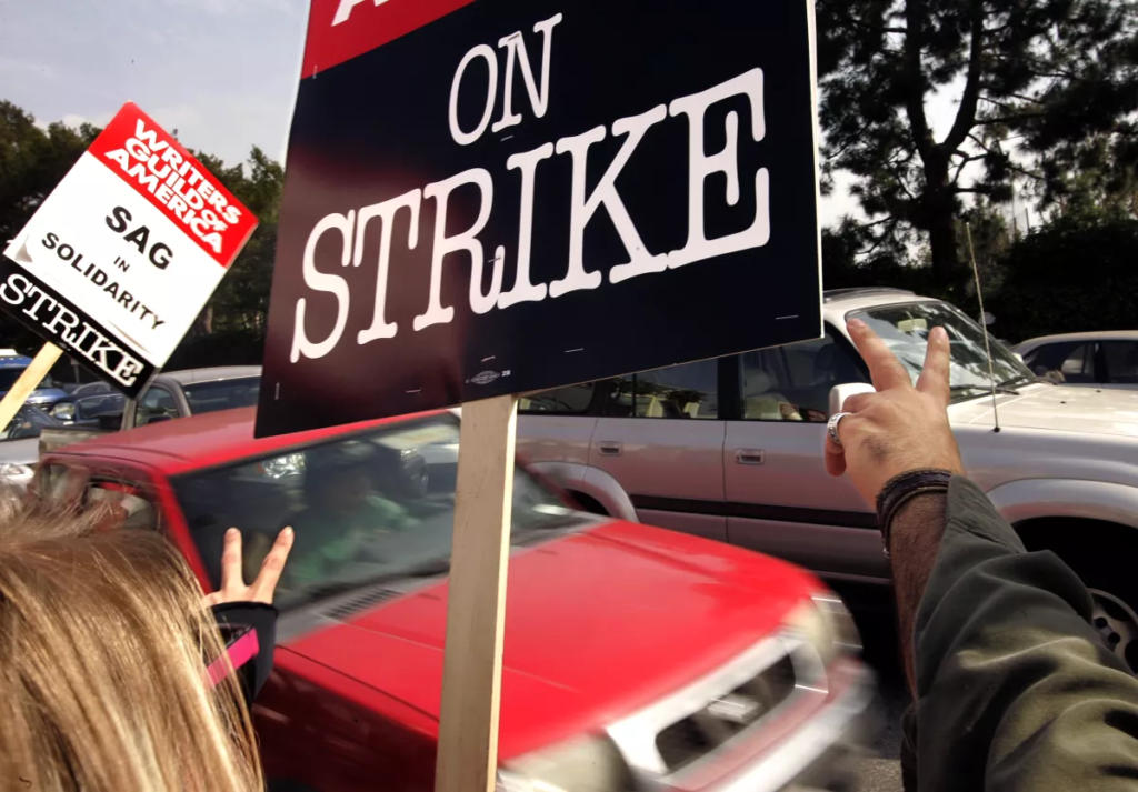 Writers Guild On Strike
